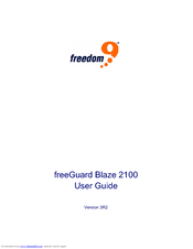 Freedom9 freeGuard Blaze 2100 User Manual