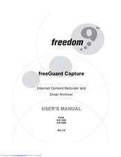 Freedom9 freeGuard Capture User Manual