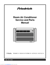 Friedrich Z-Star ZQ10C10 Service And Parts Manual