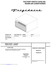 Frigidaire FAC053J7A Factory Parts Catalog