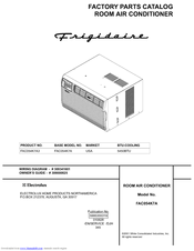 Frigidaire FAC054K7A Factory Parts Catalog