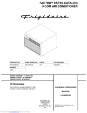 Frigidaire FAC083K7A5 Factory Parts Catalog