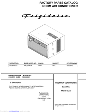 Frigidaire FAC084K7A1 Factory Parts Catalog