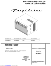Frigidaire FAC084K7A3 Factory Parts Catalog