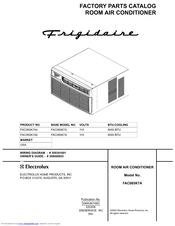Frigidaire FAC085K7A5 Factory Parts Catalog