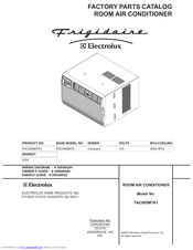 Frigidaire FAC085M7A Factory Parts Catalog