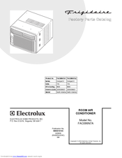 Frigidaire FAC086N7A2 Factory Parts Catalog