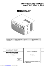 Frigidaire FAC103J1A Factory Parts Catalog