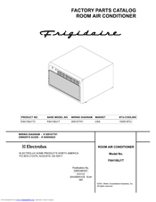 Frigidaire FAH106J1T2 Factory Parts Catalog