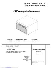 Frigidaire FAH106J2T2 Factory Parts Catalog
