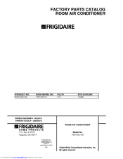 Frigidaire FAK103J1V2 Factory Parts Catalog