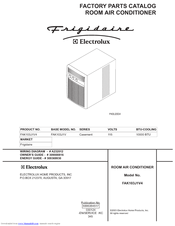 Frigidaire FAK103J1V Factory Parts Catalog