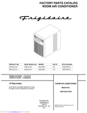 Frigidaire FAK123J1V3 Factory Parts Catalog