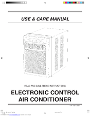 Frigidaire FAK124Q1V2 Use & Care Manual