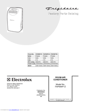 Frigidaire FAP094P1Z - 9,000-BTU Portable Air Conditioner Factory Parts Catalog