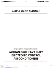 Electrolux FAM18EQ2 User Manual