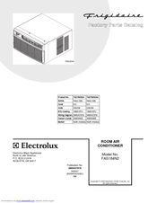 Frigidaire FAS184N2A Factory Parts Catalog