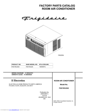 Frigidaire FAS185J2A2 Factory Parts Catalog