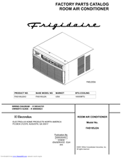 Frigidaire FAS185J2A3 Factory Parts Catalog