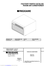 Frigidaire FA254J2A1 Factory Parts Catalog