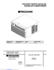 Frigidaire FAS255J2A1 Factory Parts Catalog