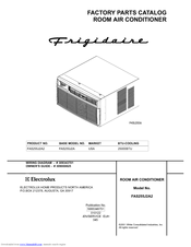 Frigidaire FAS255J2A2 Factory Parts Catalog