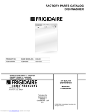 Frigidaire FDB435RFR4 Factory Parts Catalog