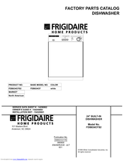 Frigidaire FDB634CF Factory Parts Catalog