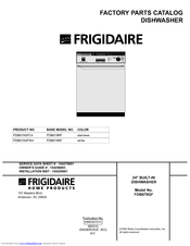 Frigidaire FDB679GFW4 Factory Parts Catalog