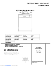 Frigidaire FDB710LC Factory Parts Catalog