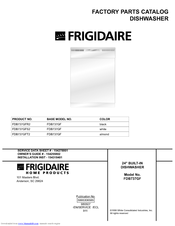 Frigidaire FDB737GFR2 Factory Parts Catalog