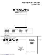 Frigidaire FDB856RJS0 Factory Parts Catalog