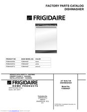 Frigidaire FDB949GFB2 Factory Parts Catalog
