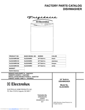 Frigidaire GLD2350RC Factory Parts Catalog