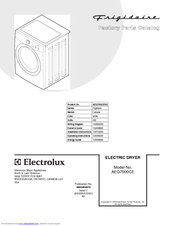 Frigidaire AEQ7000CE Factory Parts Catalog