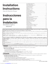 Frigidaire AEQB6000ES2 Installation Instructions Manual