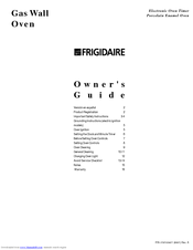 Frigidaire FGB500CESF Owner's Manual