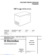 Frigidaire FFC05K1BW0 Factory Parts Catalog