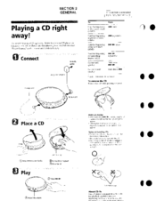 Sony Walkman D-E226CK User Manual