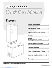 Frigidaire FFU20FC4AW2 Use & Care Manual