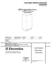 Frigidaire FFU14FK1CW0 Factory Parts Catalog