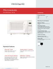 Frigidaire FFCM0724L Specifications
