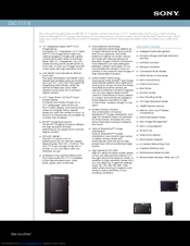 Sony Cyber-shot DSC-T77/B Specifications