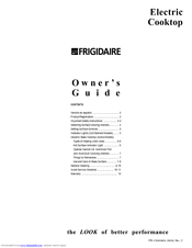 Frigidaire FEC3X5XHCA Owner's Manual