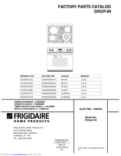 Frigidaire FED367CE Factory Parts Catalog