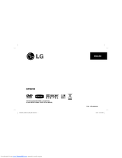 LG DP381B Manual