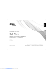 LG DVX582H Owner's Manual