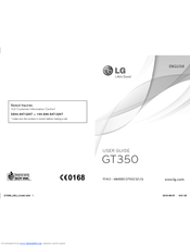 LG GT350GO User Manual