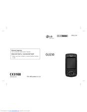 LG GU230GO User Manual