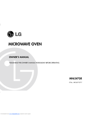 LG MH6347GR Owner's Manual